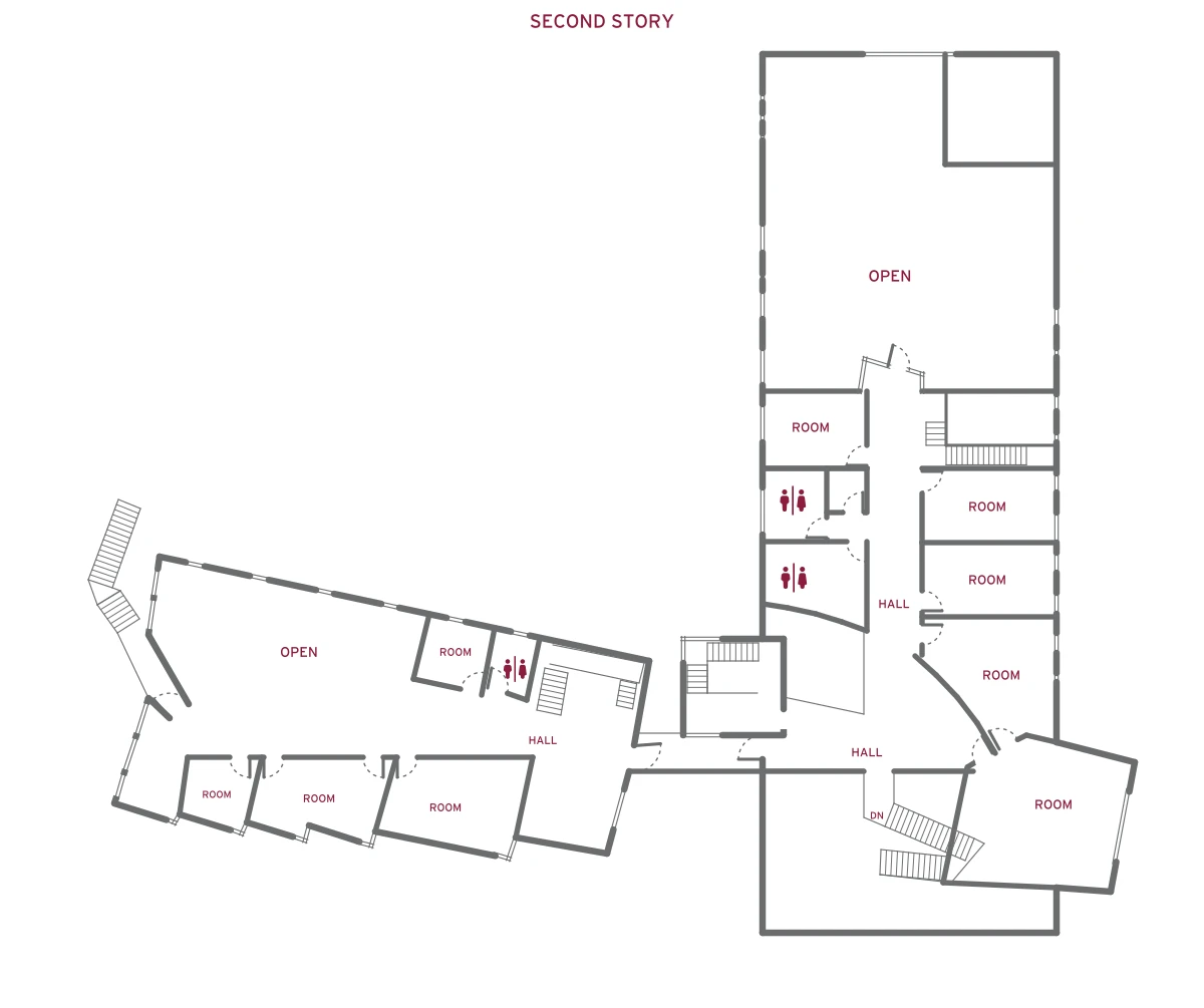 Pacifica second-story floorplan for 2004 Dallons Drive, Paso Robles